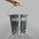 Leaking bucket